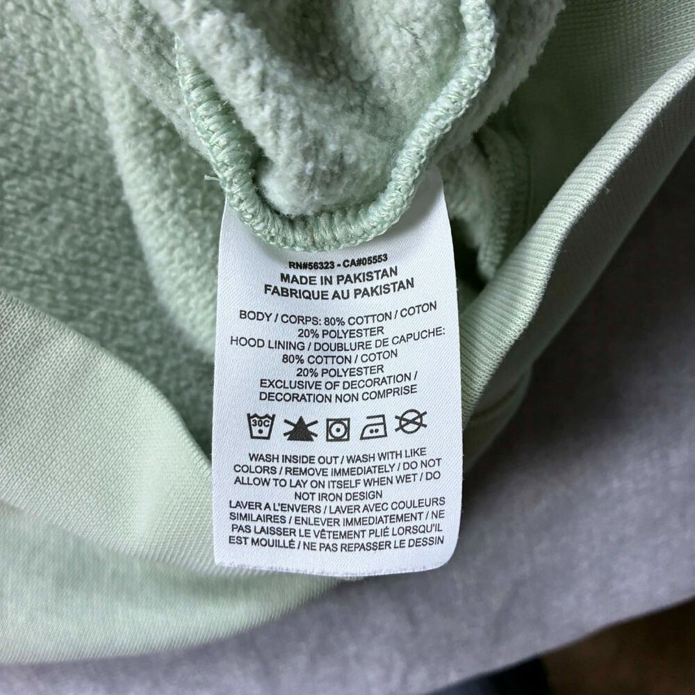 Nike Hoodie Men Small Center Swoosh Pullover Mint Travis Scott Style Fleece Logo - Picture 4 of 7
